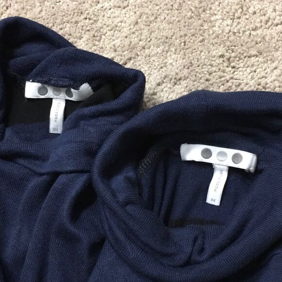 Hi-lo striped jersey top. NWOT - Picture 7 of 7